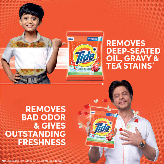 Tide Plus Double Power Jasmine & Rose 5kg + 1 Bucket ₹299 FREE
