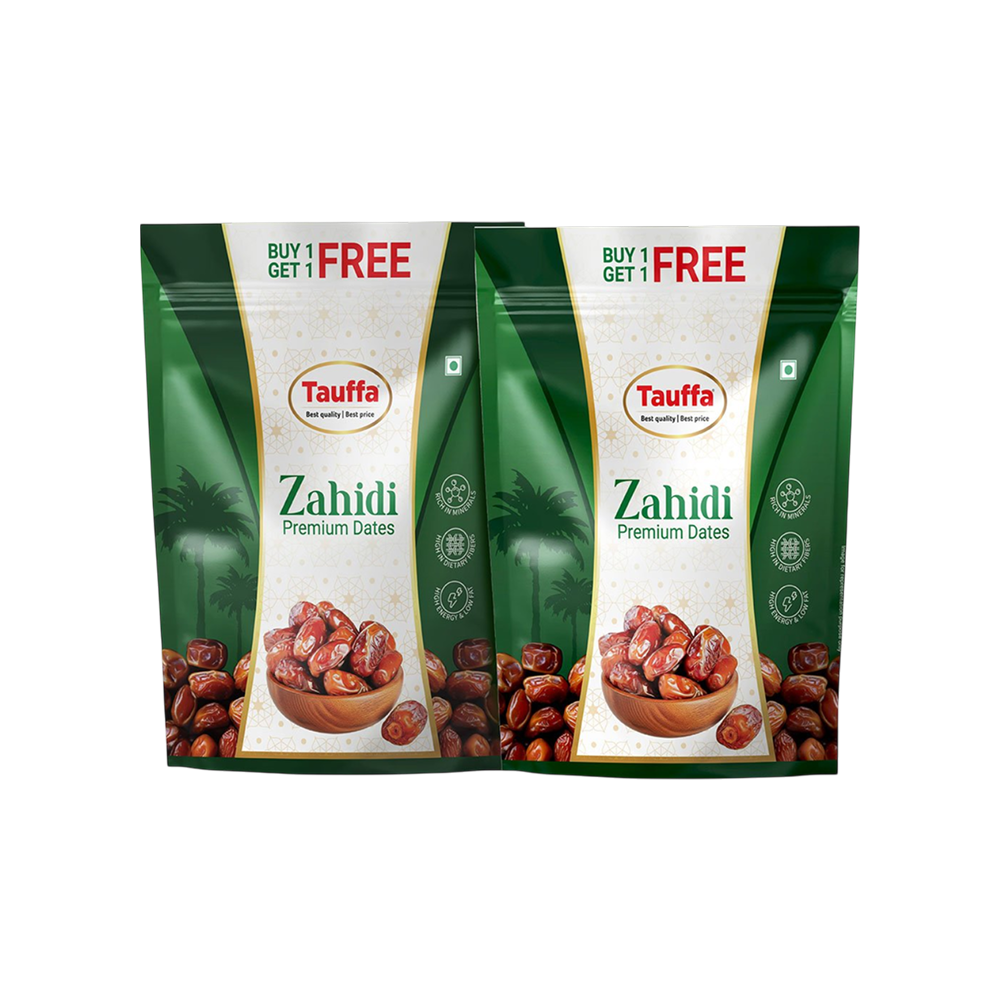 Tauffa Zahidi Premium Dates (Buy 1 Get 1 Free) - 1kg