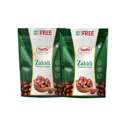 Tauffa Zahidi Premium Dates (Buy 1 Get 1 Free) - 1kg