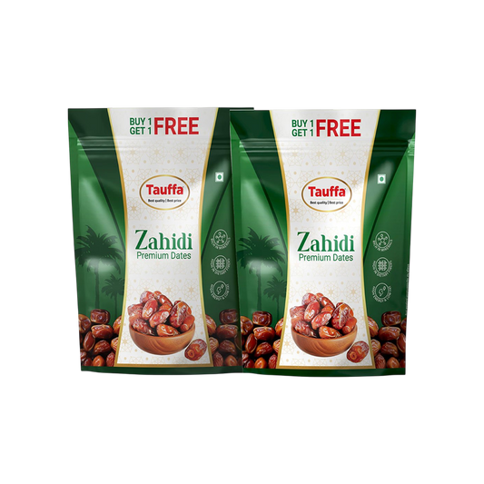 Tauffa Zahidi Premium Dates (Buy 1 Get 1 Free) - 1kg