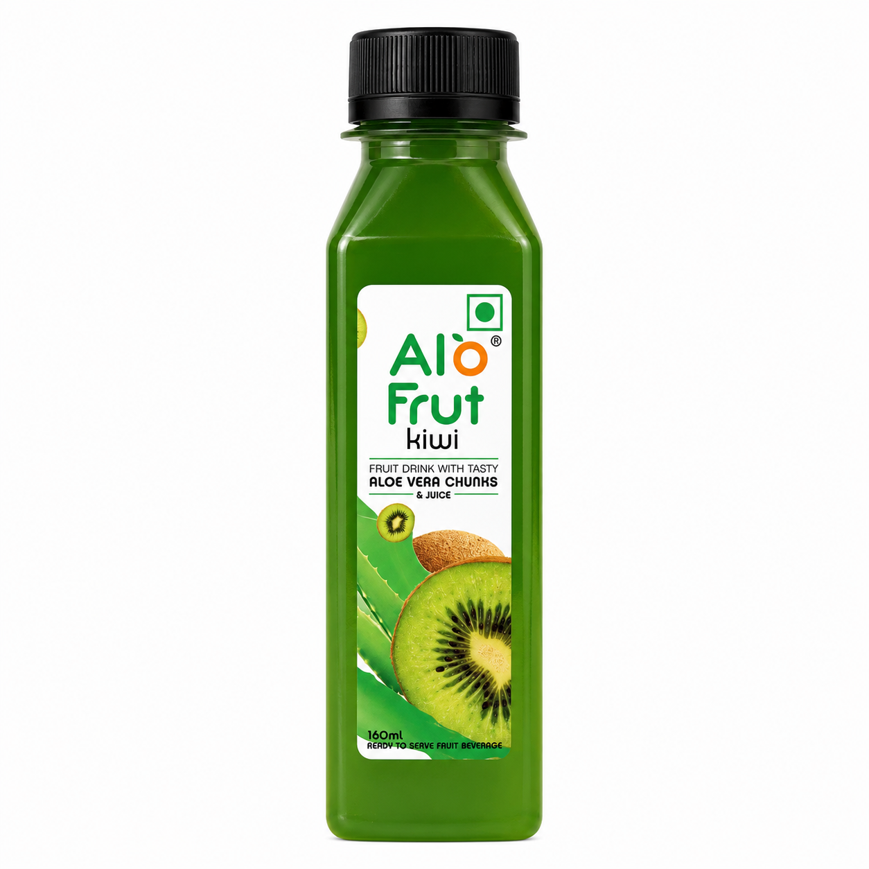 Alo Frut Kiwi Juice with Aloevera Chunks - 160ml