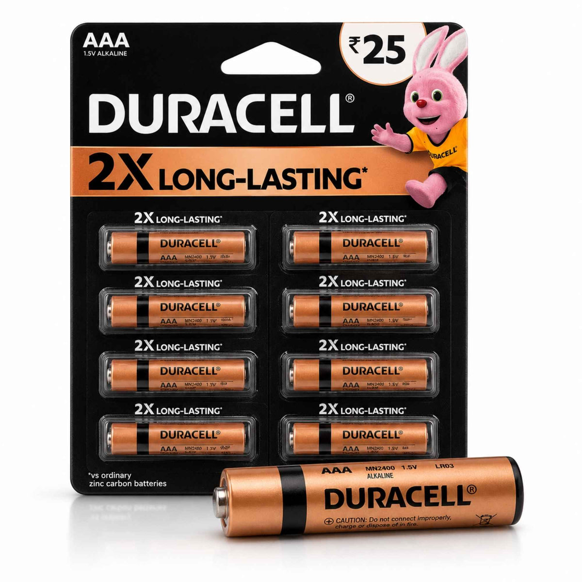 Duracell  AAA Mini Alkaline Battery - 1N
