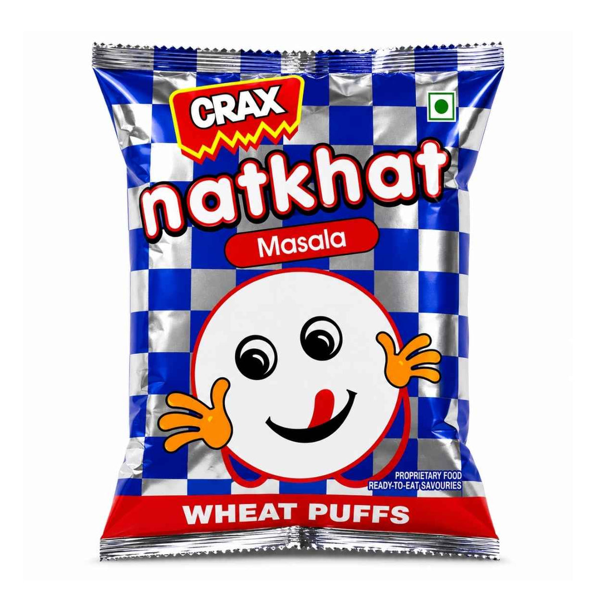 Crax Natkhat Masala Wheat Puffs - 34g