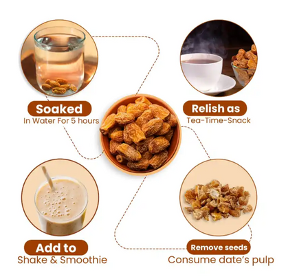 Nutraj Dried Chhuara/Kharik Dates