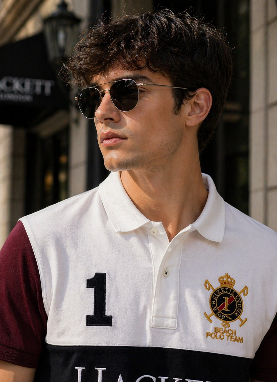 HACKETT Premium Cotton Polo T shirt