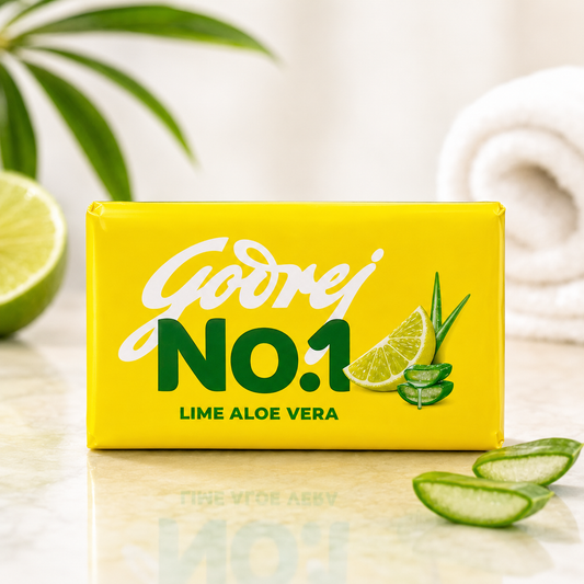 Godrej No.1 Lime & Aloe Vera Soap - 100g