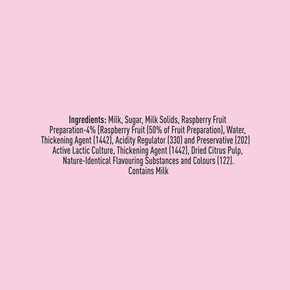 Mother Dairy Raspberry Flavoured Yogurt - 100g