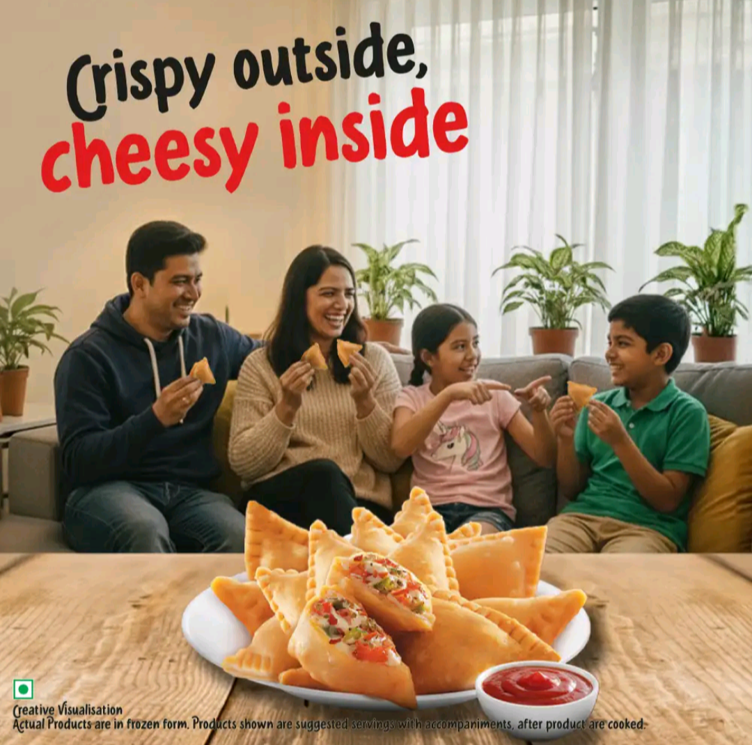 McCain Cheese Pizza Style Meni Samosa - 240g