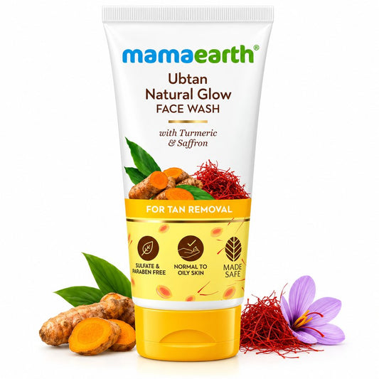 Mamaearth Ubtan Natural Facewash - 100ml