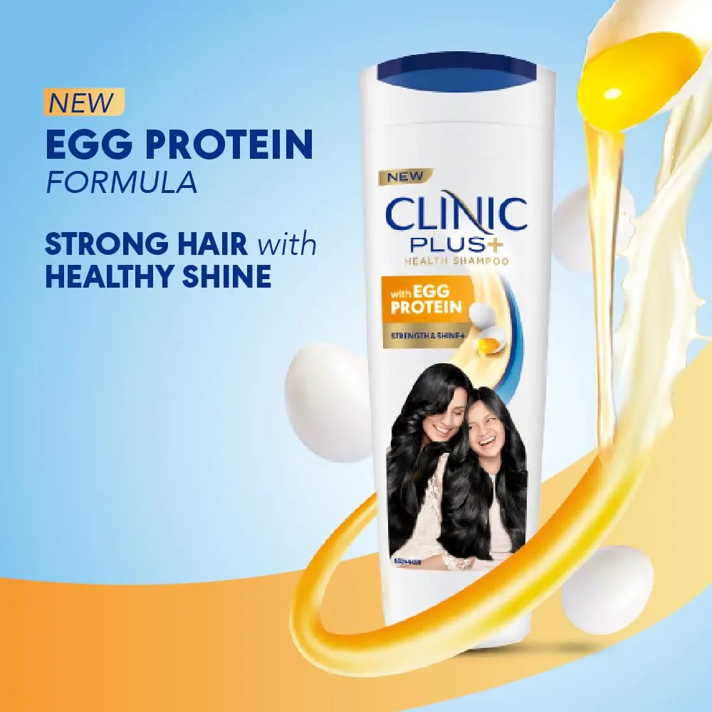 Clinic Plus Strength & Shine Shampoo with Egg Protein - 80ml