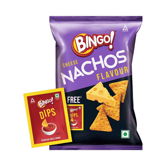 Bingo Cheese Nachos Flavour - 44.8g