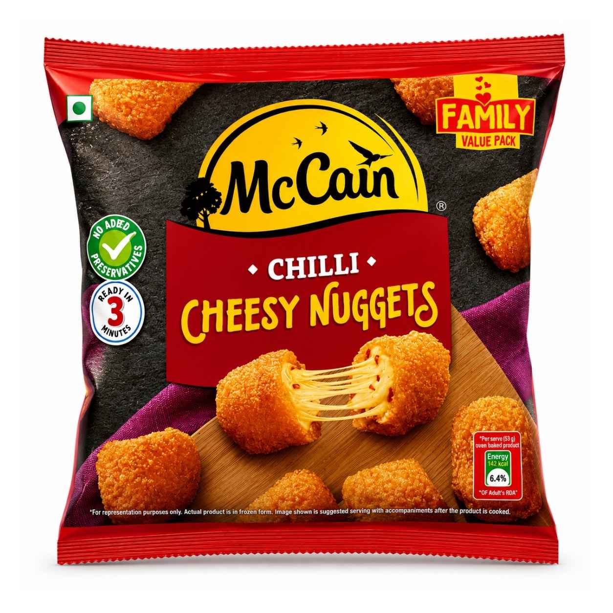 McCain Chilli Cheesy Nuggets - 400g