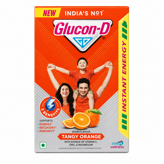 Glucon-D Orange Energy Drink Mix - 200g