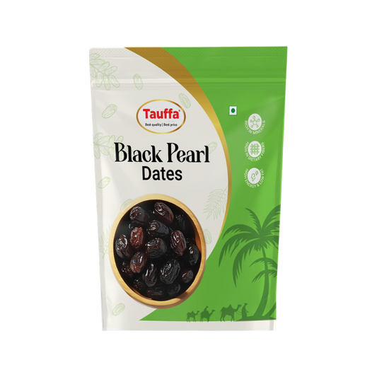 Tauffa Black Pearl Dates (Khajur) - 500g