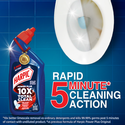Harpic Disinfectant Liquid Toilet Cleaner - 900ml
