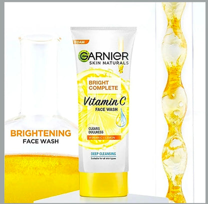GARNIER Bright Complete VITAMIN C Facewash (50g)