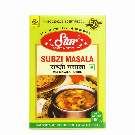 Star Subzi Masala (सब्जी मसाला) - 100g