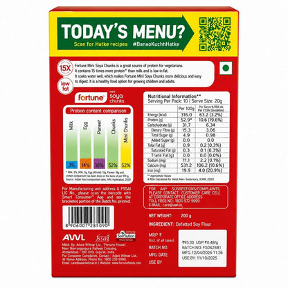 Fortune Mini Soya Chunk - 200g