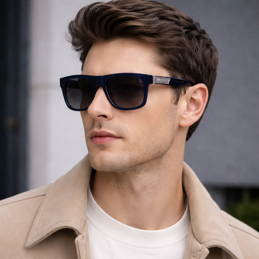 GUCCI Blue Sunglasses