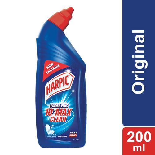 Harpic Power Plus Original Disinfectant Toilet Cleaner, 200 ml