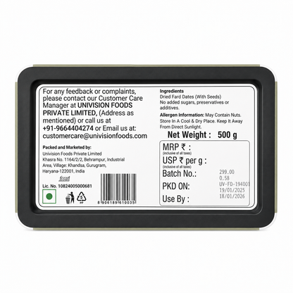 Nut n Berry Fard Dates - 500g
