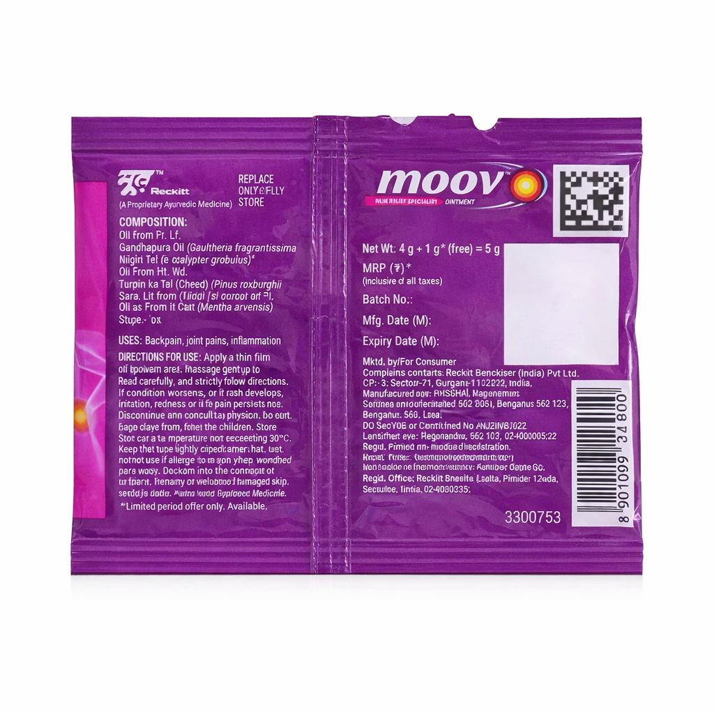 Moov Pain Relief Specialist Ointment - 5g
