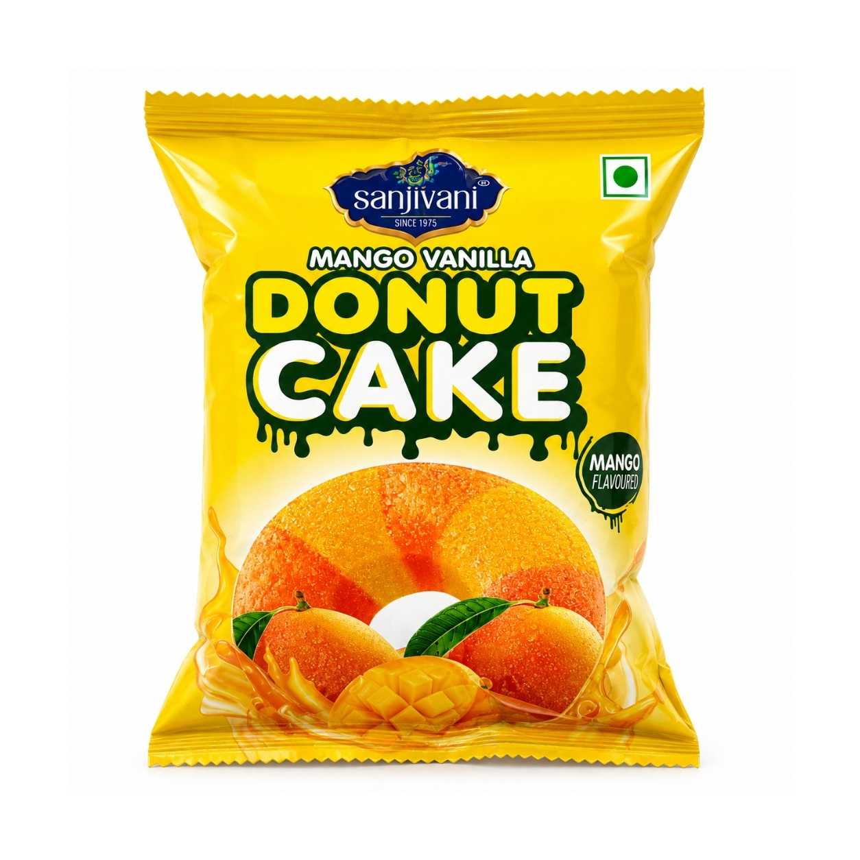 Mango Vanilla Donut Cake - 47g