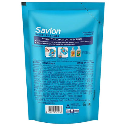 Savlon Moisture Shield Hand Wash, 3x175 ml Pouch