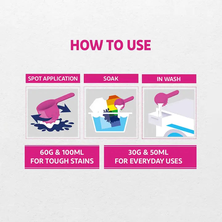 Vanish All in One Liquid Detergent Booster - 180 ml