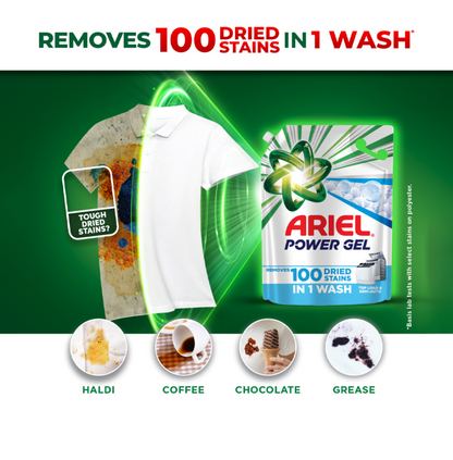 Ariel Power Gel Top Load Liquid Detergent - 3kg