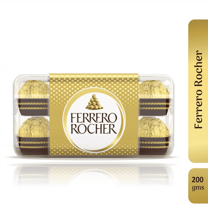 Ferrero Rocher Premium Chocolates Gift Pack - 200g