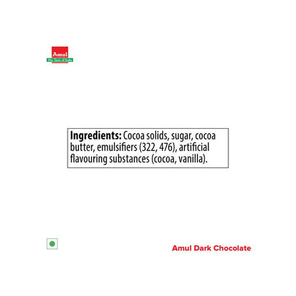 Amul Dark Chocolate Bar - 35g