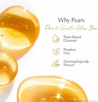 Pears Original Glycerin Soap Bar - Pure & Gentle Glow - 500g + 125g Free