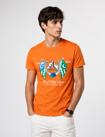 US POLO ASSN Premium Cotton Regular Fit T-Shirt
