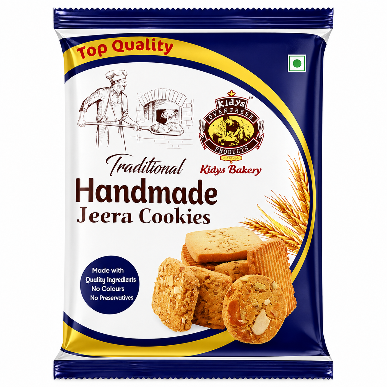 Handmade Jeera Cookies - 400g