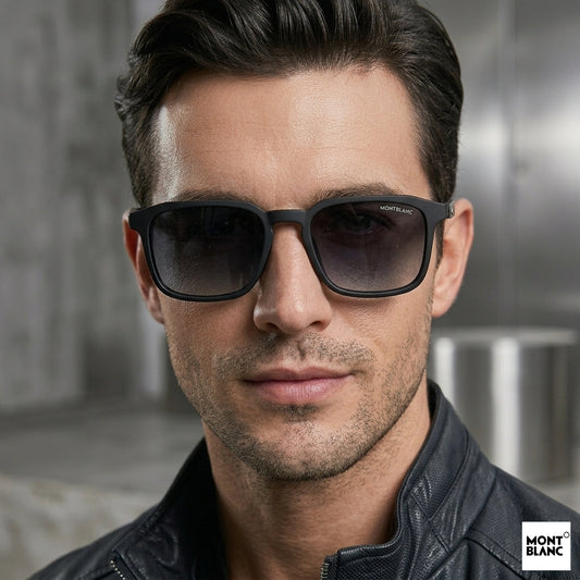 Mont Blanc Black Sunglasses