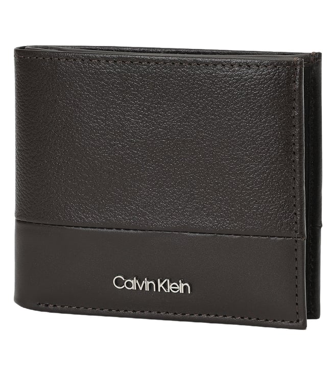 Calvin Klein Brown Geniune Leather Wallet