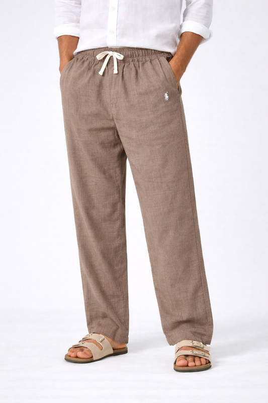 Ralph Lauren Polo Linen Elastic Pajama