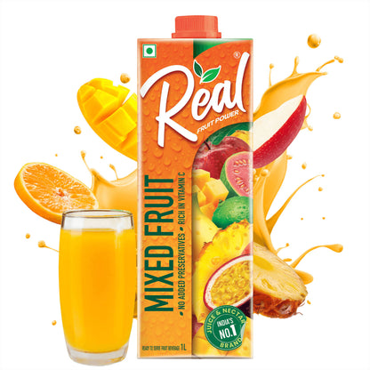Dabur Real Fruit Power Mixed Fruit Juice - 1L