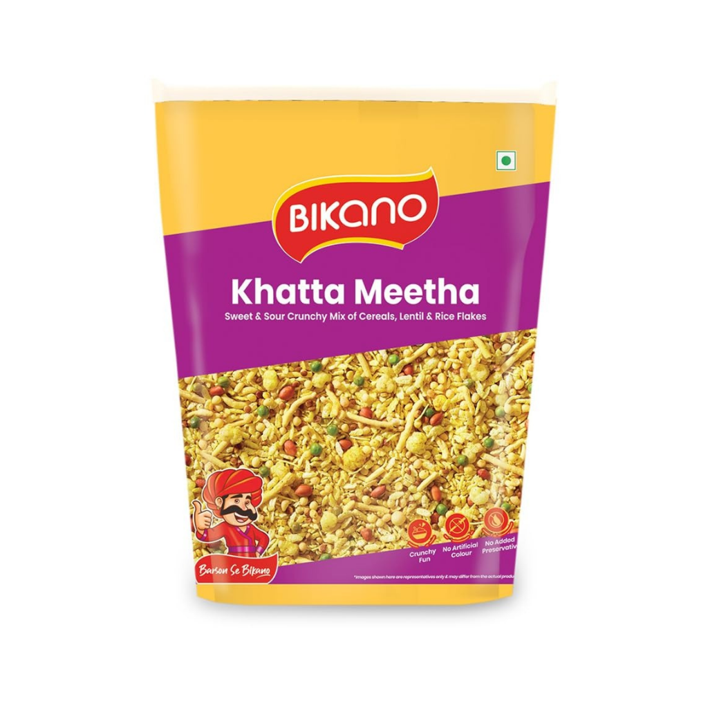 Bikano Khatta Meetha Namkeen - 1kg