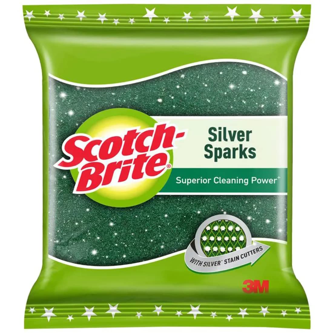 Scotch Brite Silver Scurub Pad