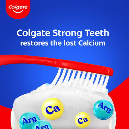 Colgate Strong Teeth Cavity Protection Toothpaste - 2x200g+100g