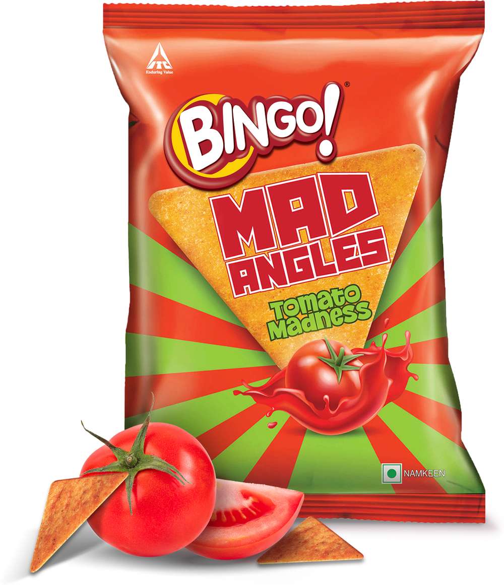 Bingo Mad Angels Tomato Madness Chips - 60g