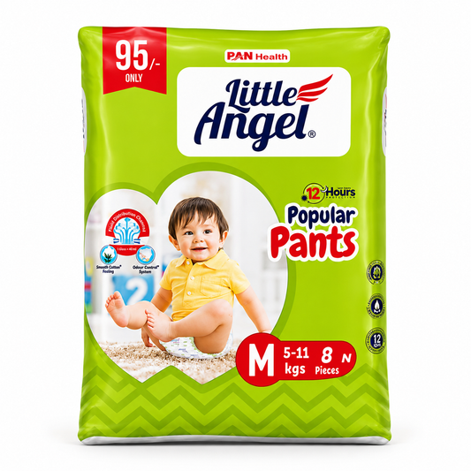 Little Angel Popular Pants Size (M) - 8 Pcs