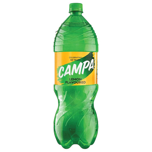 Campa Lemon Flavoured - 2.25ltr + 1.5 ltr Water bottle Free