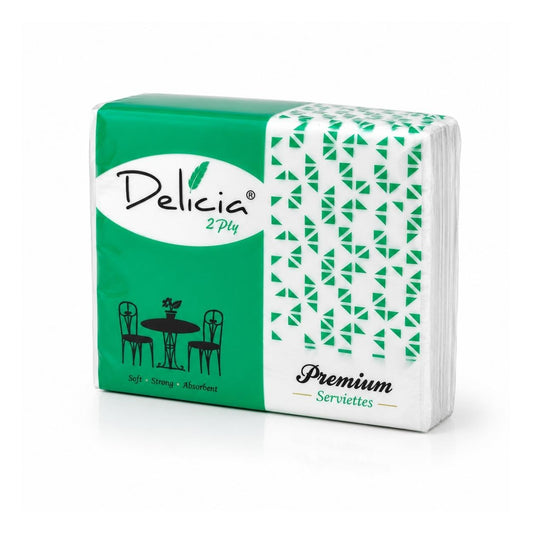 Delicia Pepar Napkins (2 Ply ) - 30×30cm