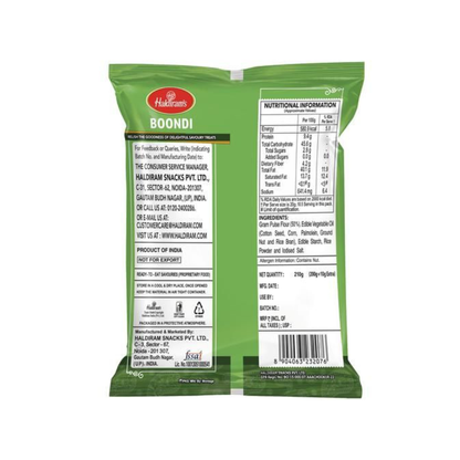 Haldiram's Boondi Namkeen - 210g