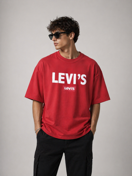 LEVI'S Down Sholder Premium Cotton T-Shirt