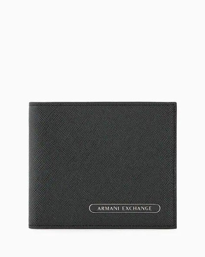 Armani Exchange Bi- Fold Genuine Leather wallet