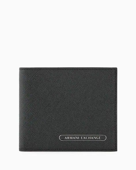 Armani Exchange Bi- Fold Genuine Leather wallet